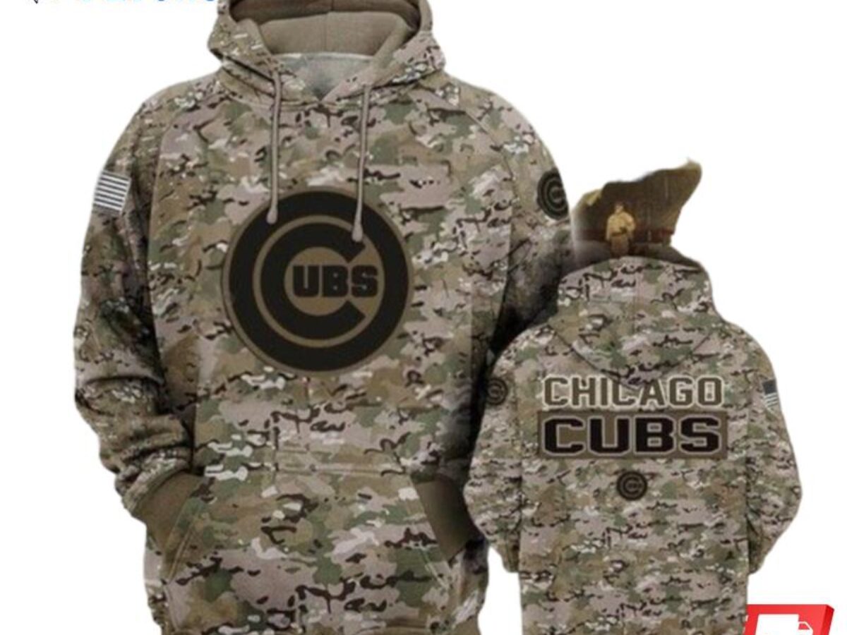 Cubs camo clearance hoodie