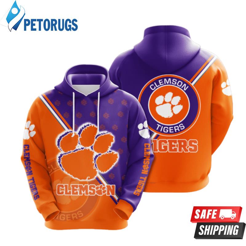 Clemson Tigers 3D Hoodie