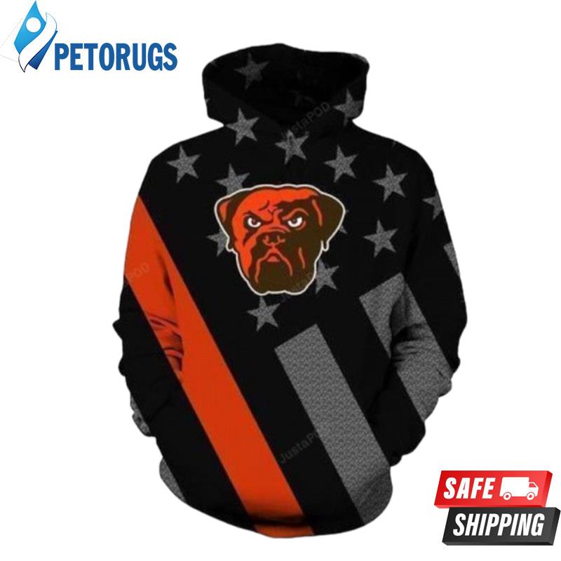 Cleveland Browns And Pered Custom Cleveland Browns Graphic 3D Hoodie