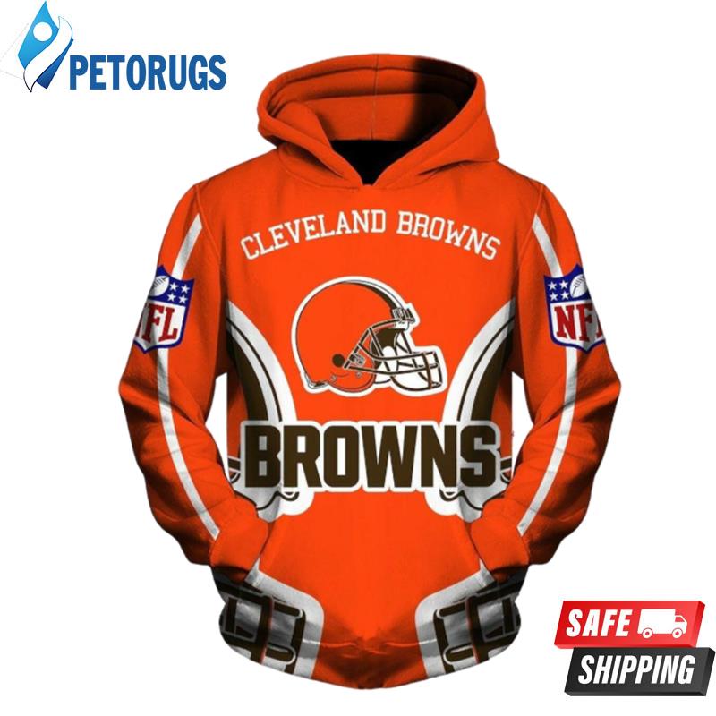 Cleveland Browns  Nfl Cleveland Browns Apparel 19555 3D Hoodie