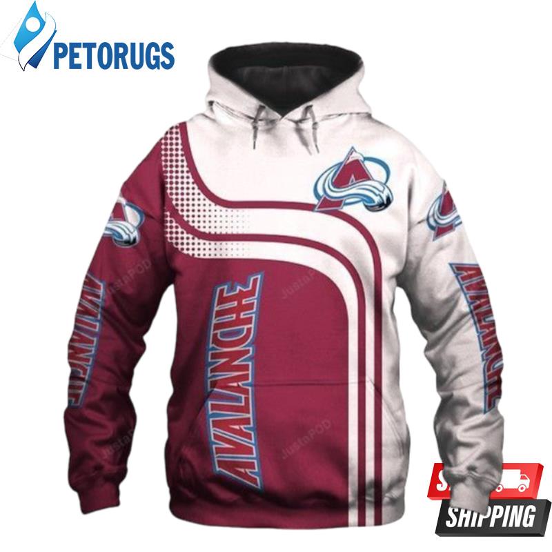 Colorado Avalanche And Pered Custom Colorado Avalanche Graphic 3D Hoodie