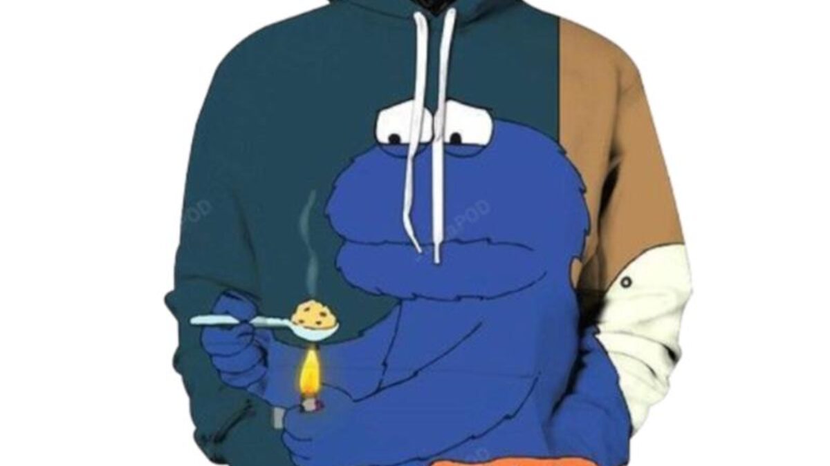 Hoodie best sale cookie monster