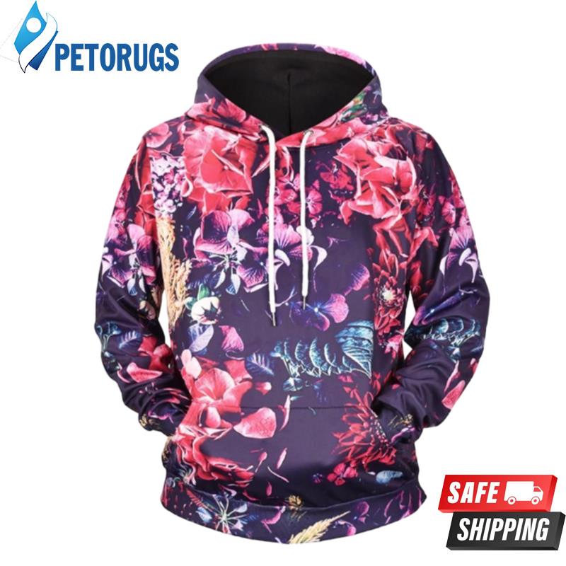 Creative Plant Flower 3D Hoodie