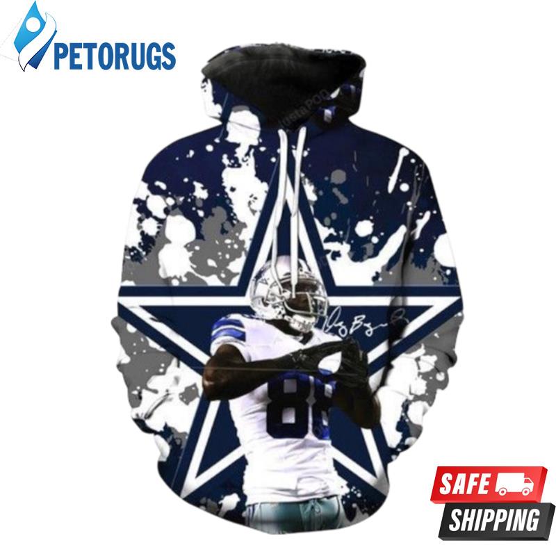 Dallas Cowboys Abstract Star And Pered Custom Dallas Cowboys Graphic 3D Hoodie