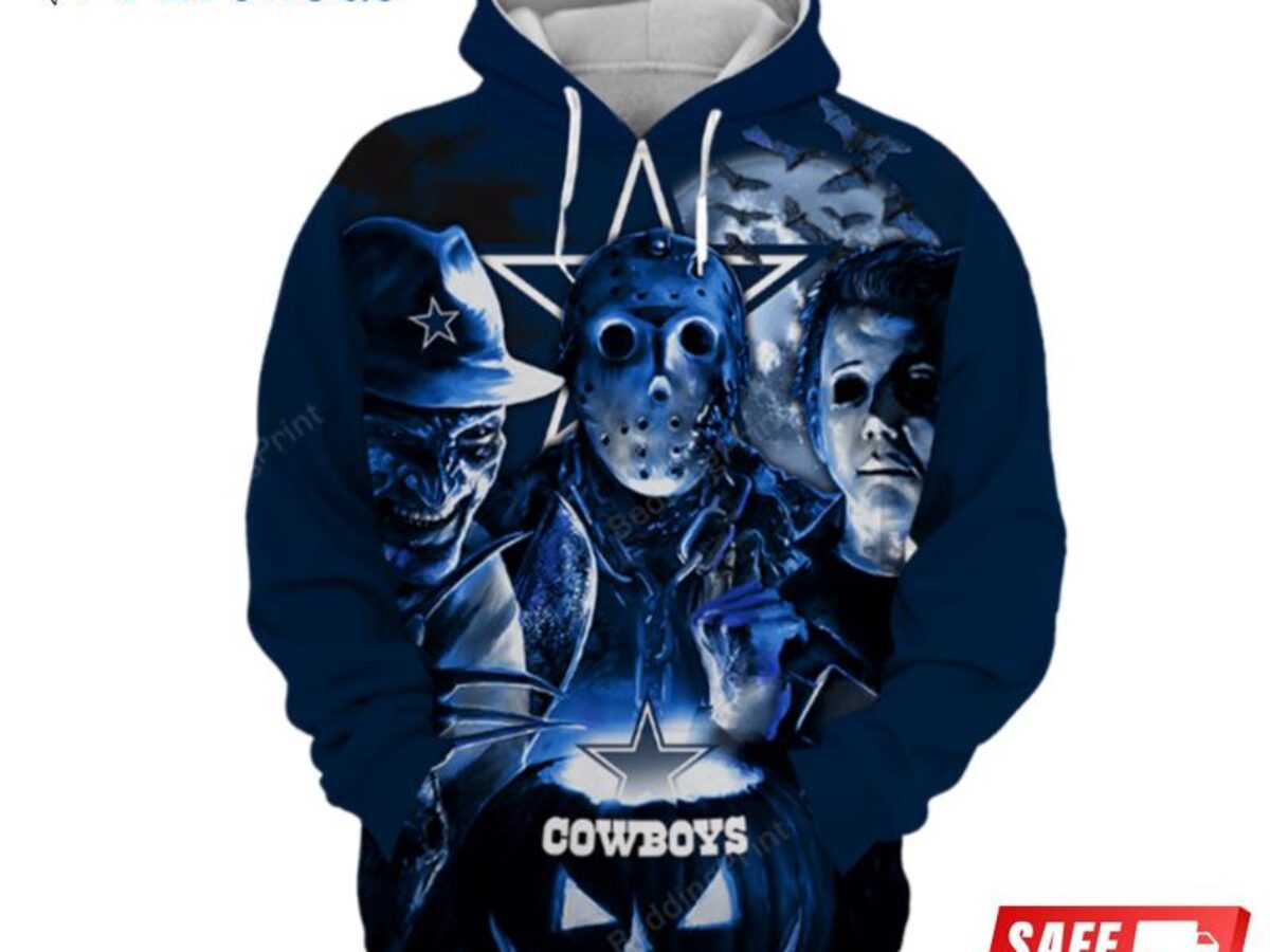 NFL Dallas Cowboys Camo US 3D Hoodie - Ecomhao Store