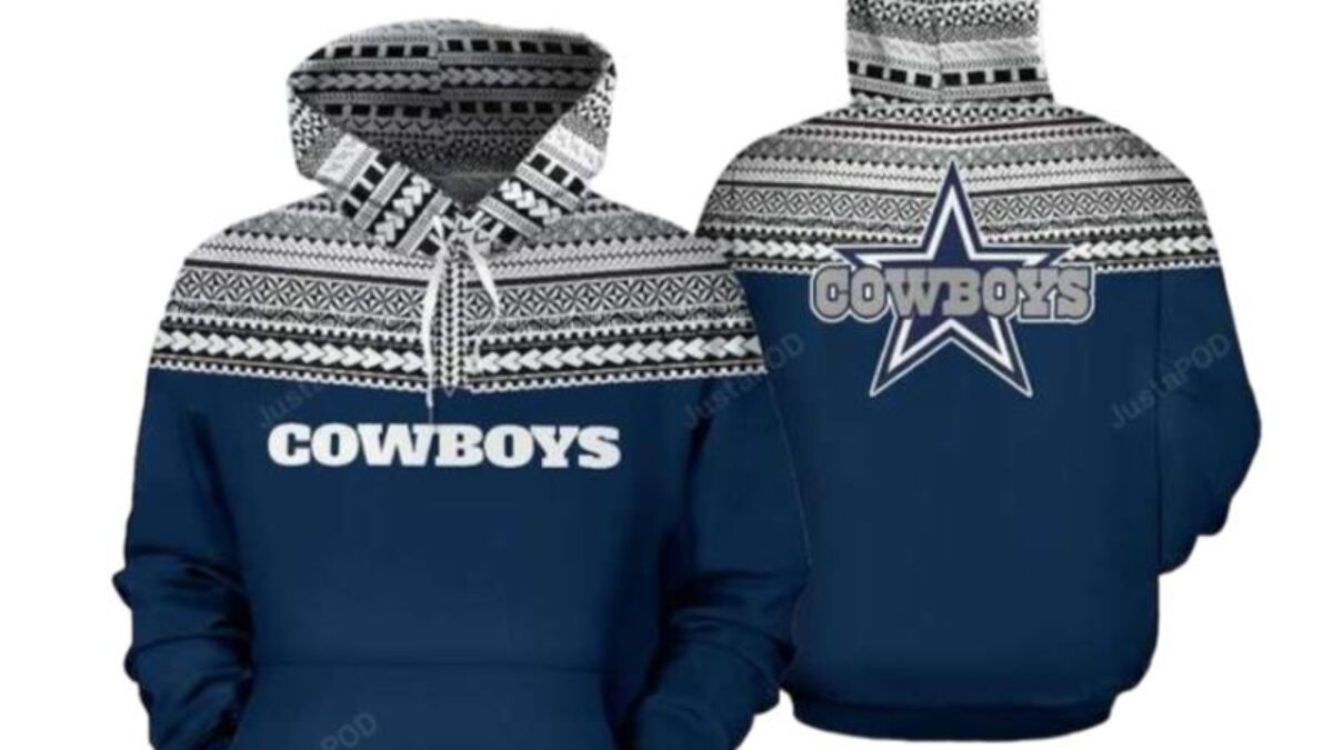cowboys fleece hoodie