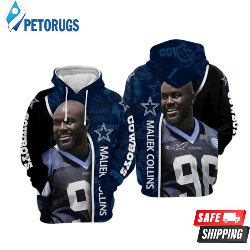 Dallas Cowboys Nfl Navy Camoflage 3D Hoodie - Peto Rugs