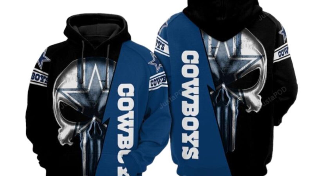 Dallas Cowboys Nfl Football Black Dallas Cowboys 3D Hoodie - Peto Rugs