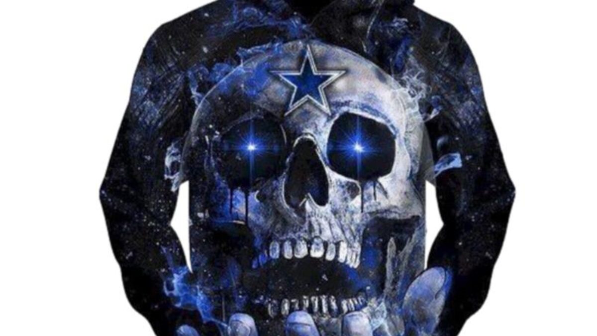 Skull Dallas Cowboys Nfl Men And Women Dallas Cowboys Nfl Dallas Cowboys 3D  Hoodie - Peto Rugs