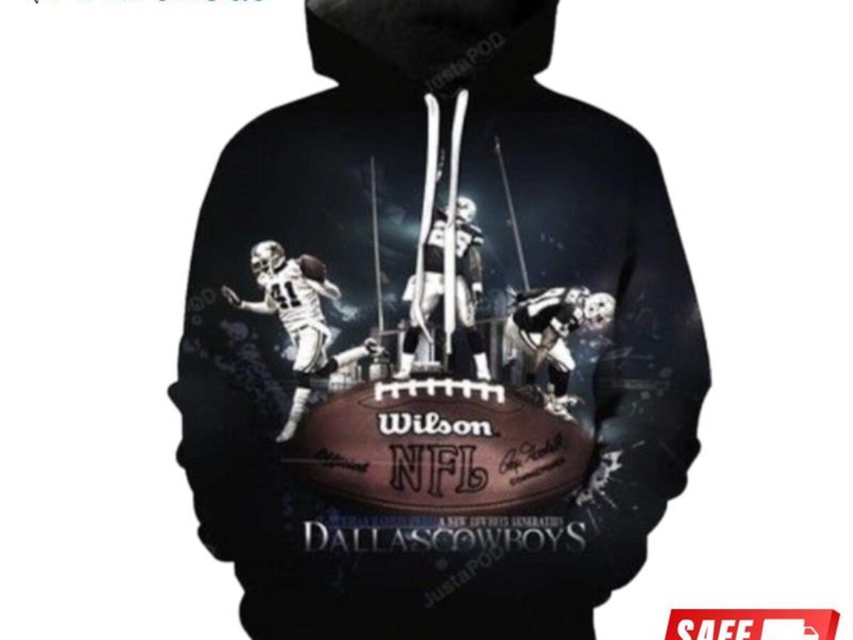 Custom Dallas Cowboys Super Bowl Hoodie