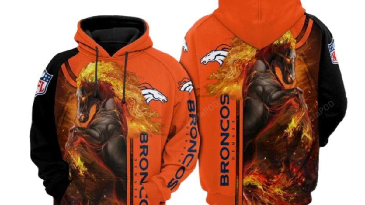 Merry Christmas Season 2023 Denver Broncos 3D Hoodie Christmas Gift For Men  And Women