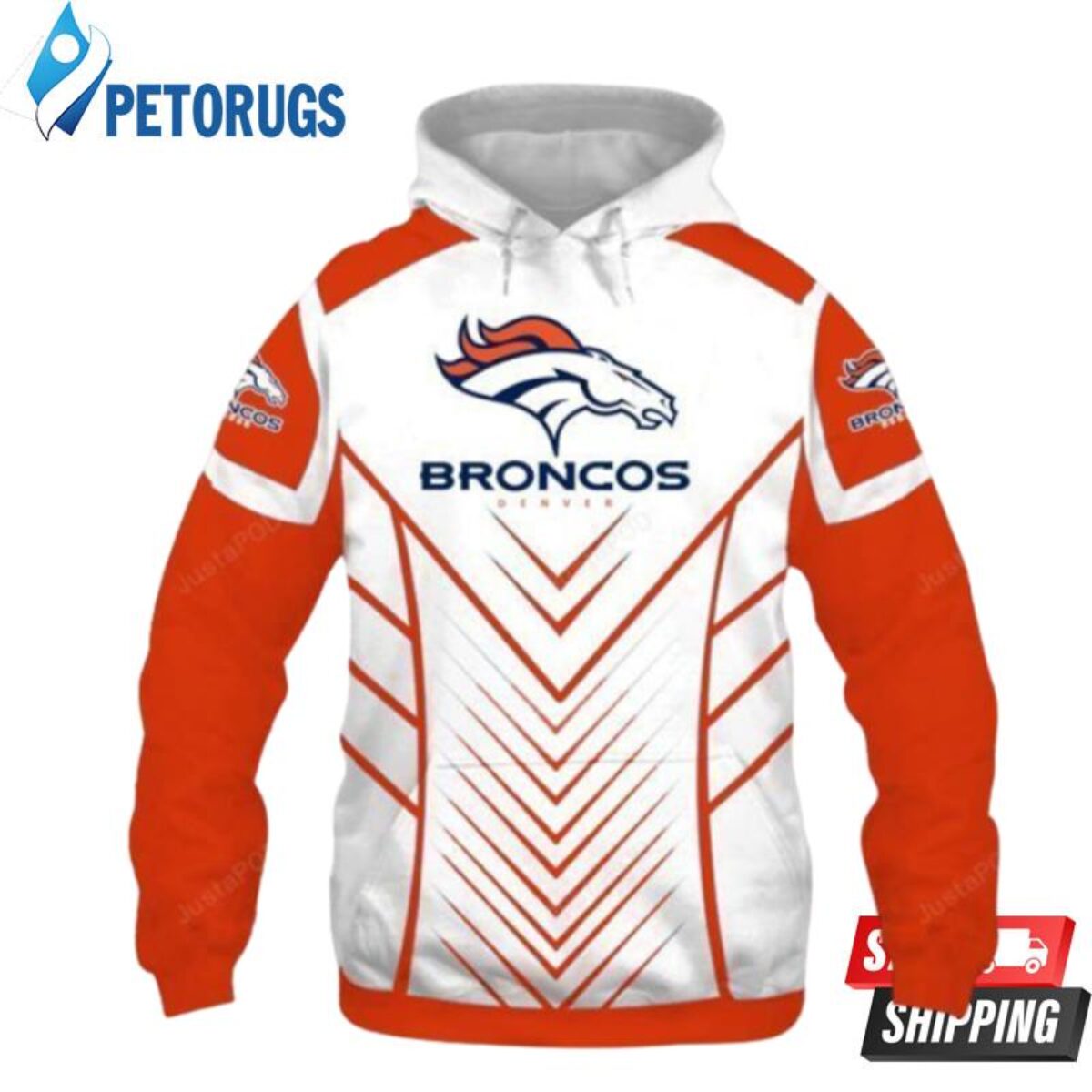 Denver Broncos Nfl Denver Broncos Apparel 19509 3D Hoodie - Peto Rugs