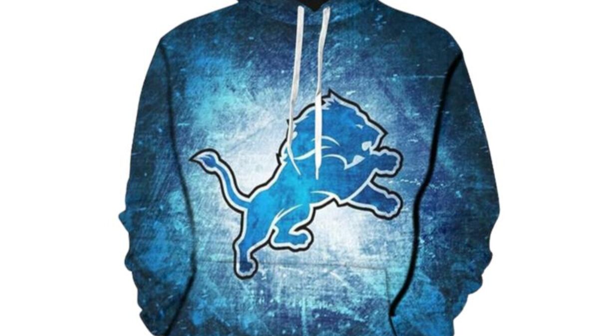 Detroit Lions Ncaa Football Many Logo 3D Hoodie For Men For Women