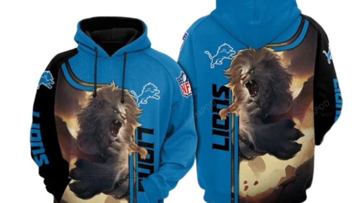 Detroit Lions Detroit Lions Nfl Detroit Lions Apparel 19491 3D Hoodie -  Peto Rugs