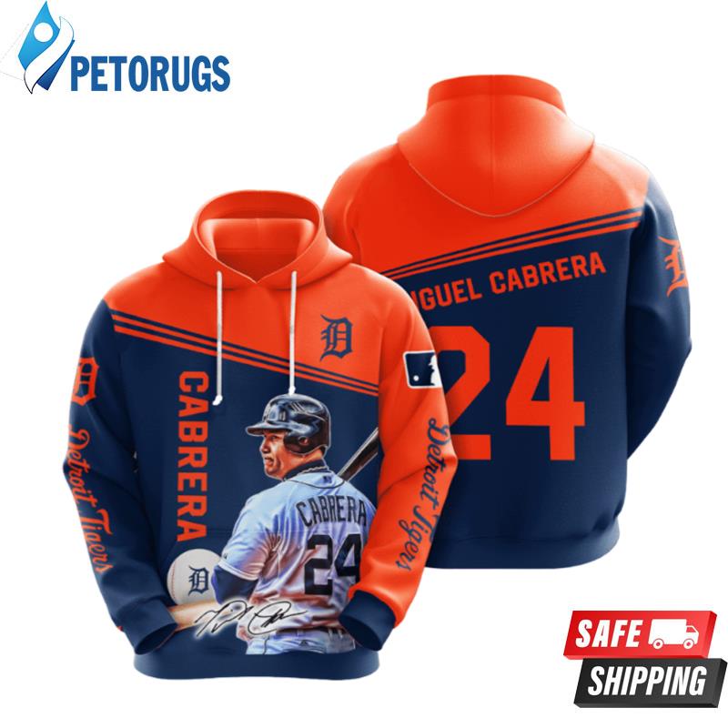 Detroit Tigers Miguel Cabrera 1 3D Hoodie - Peto Rugs