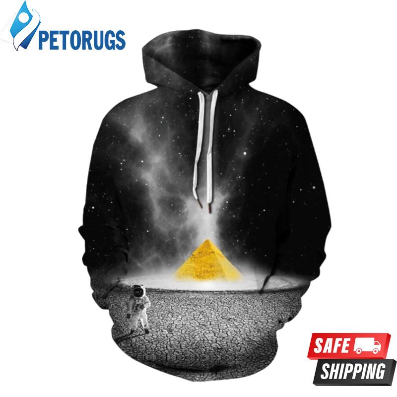 Discover Pyramids 3D Hoodie