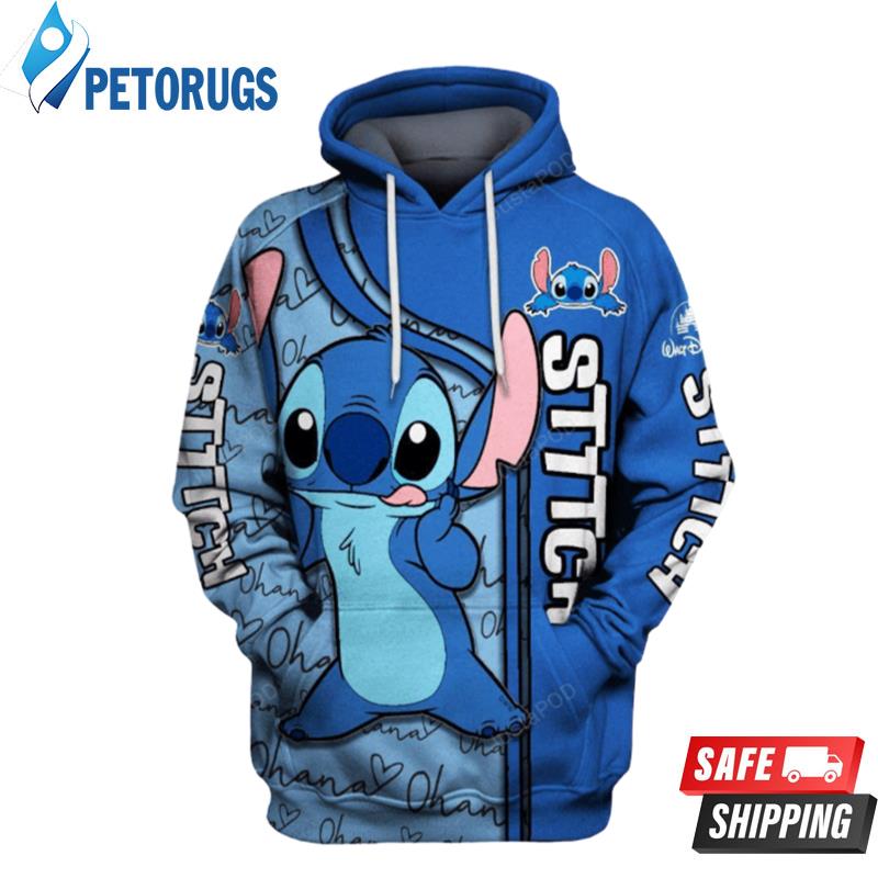 Disney Lilo And Stitch Men And Women And Up Lilo And Stitch Lilo And Stitch 3D Hoodie