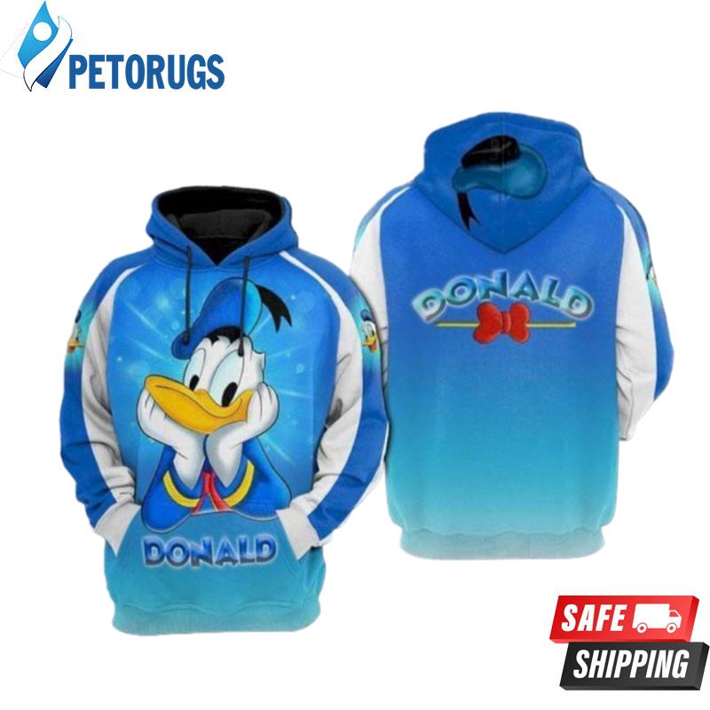 Donald Duck 3D Hoodie