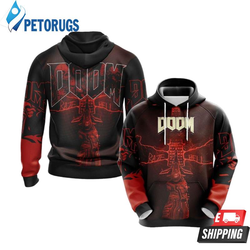 Doom New Look 2456 3D Hoodie