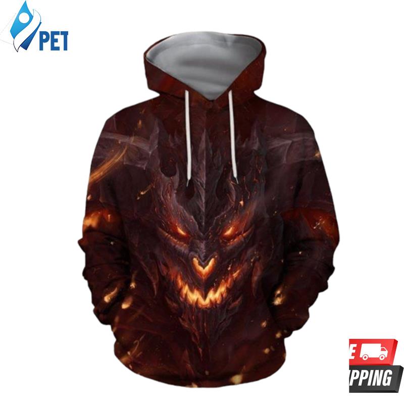 Dragon Watch Out 3D Hoodie
