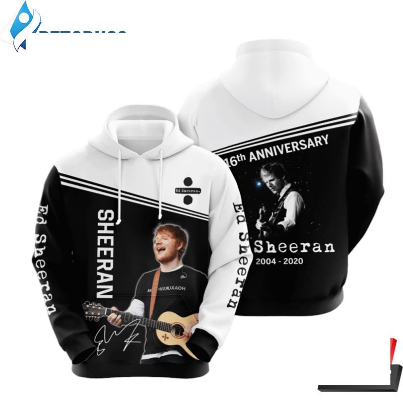 Ed Sheeran 3D Hoodie