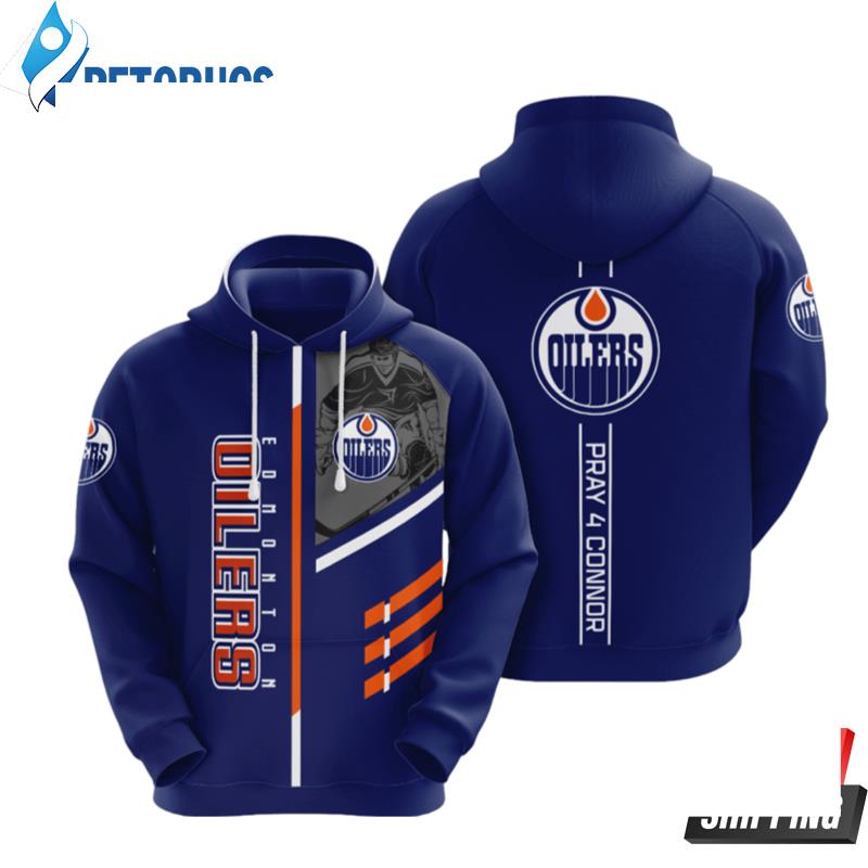 Edmonton Oilers NHL Team Skull 3D Printed Hoodie/Zipper Hoodie