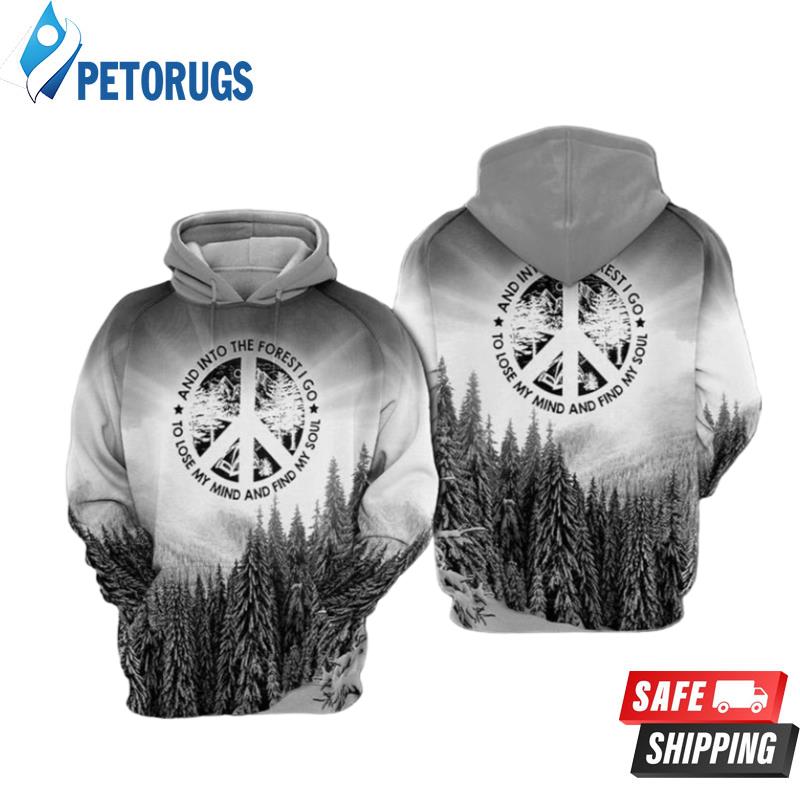 Forest Camping Love 3D Hoodie