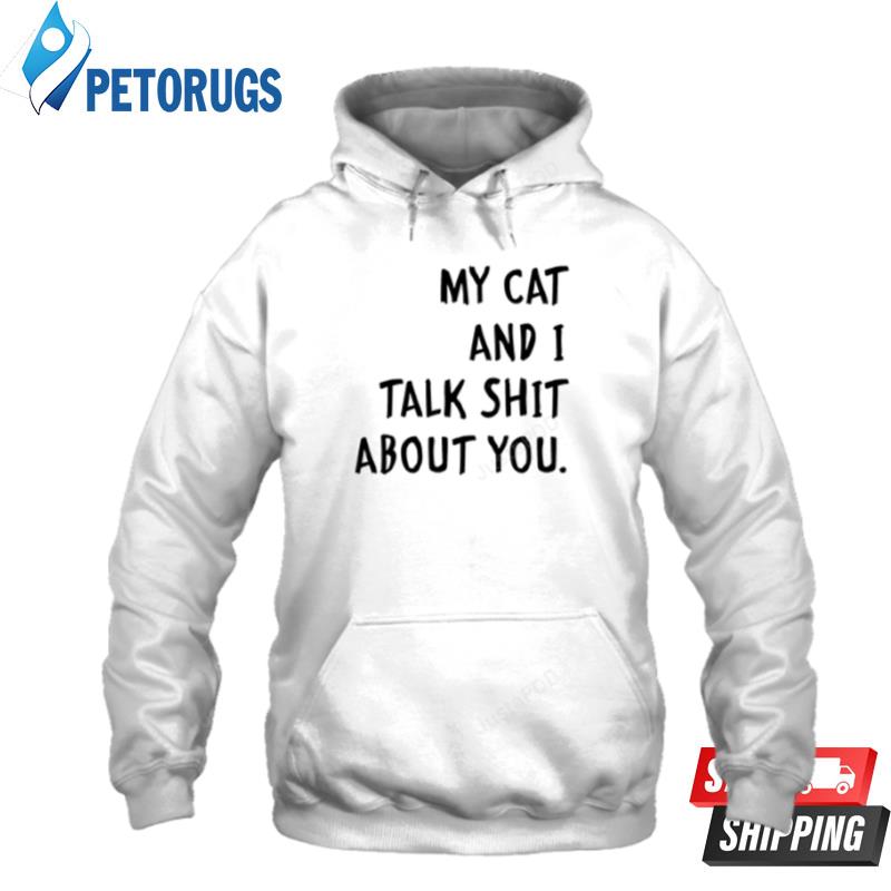 Funny Cat My Cat And I 3D Hoodie