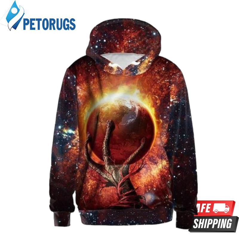 Galaxy Space And Pered Custom Galaxy Space Graphic 3D Hoodie