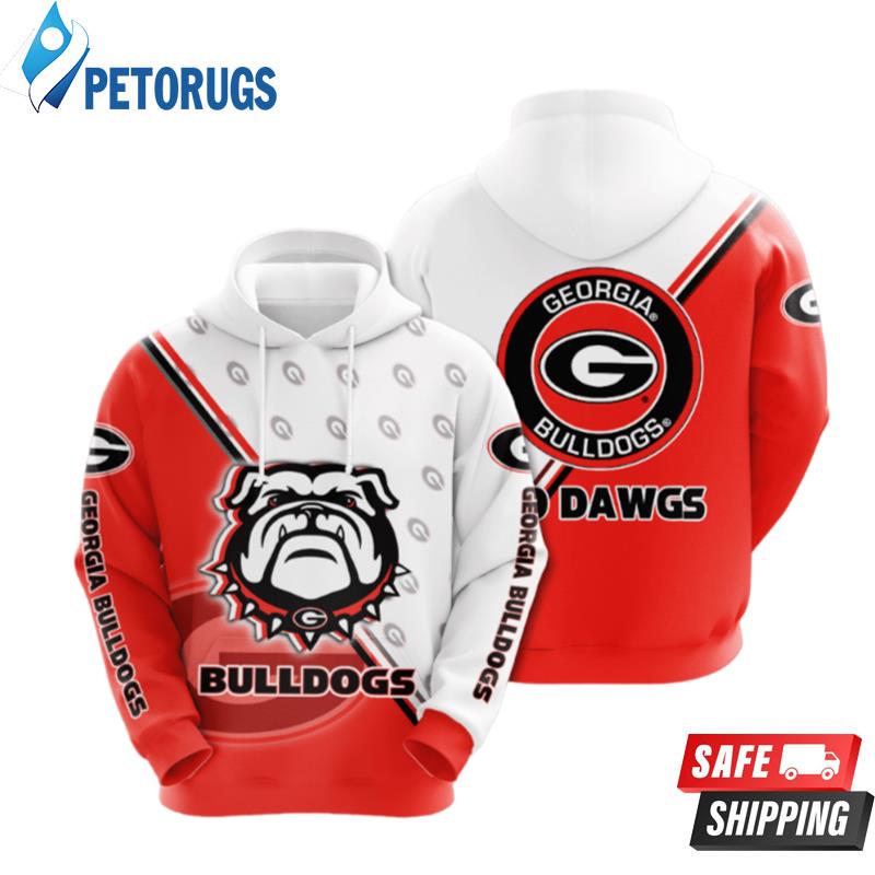 Georgia Bulldogs 3D Hoodie Peto Rugs