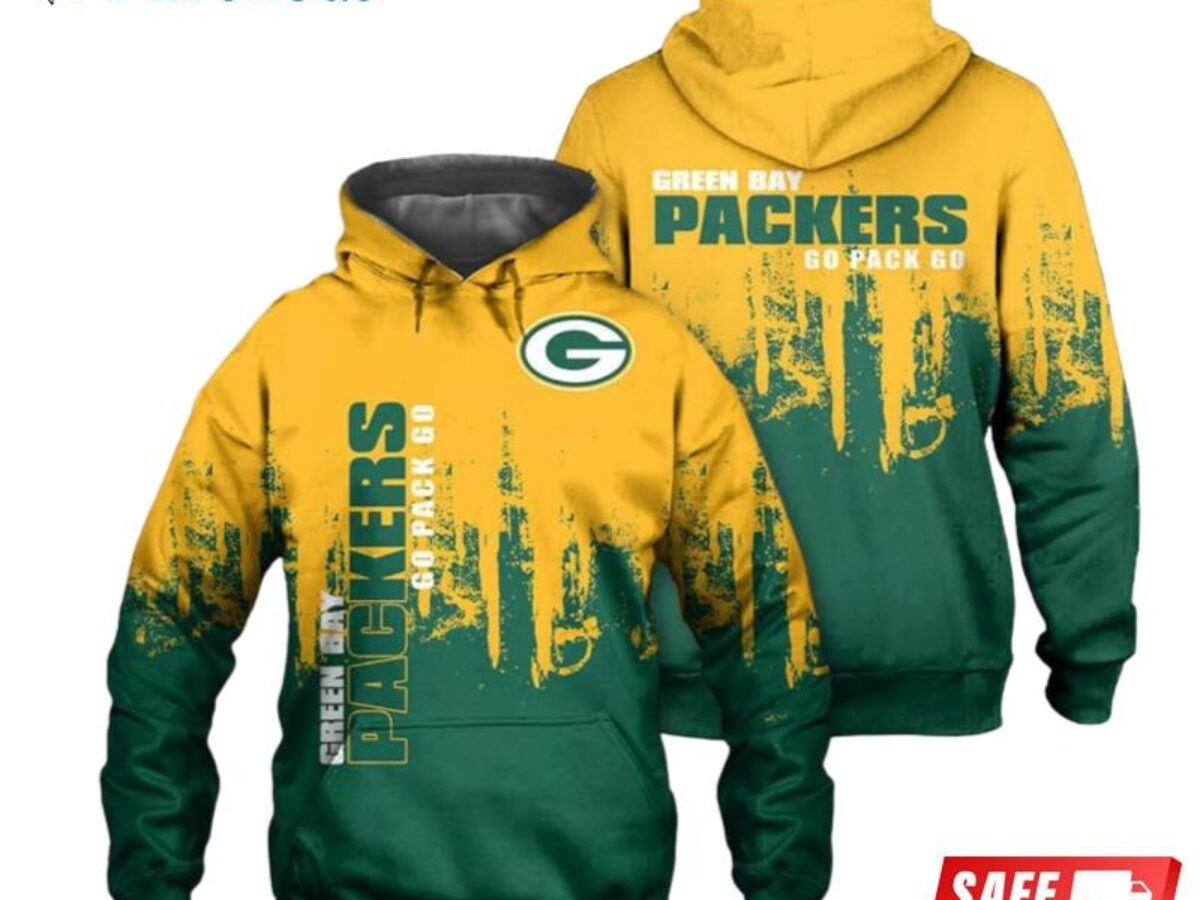 Personalized Packers Hoodie 3D Bold Green Bay Packers