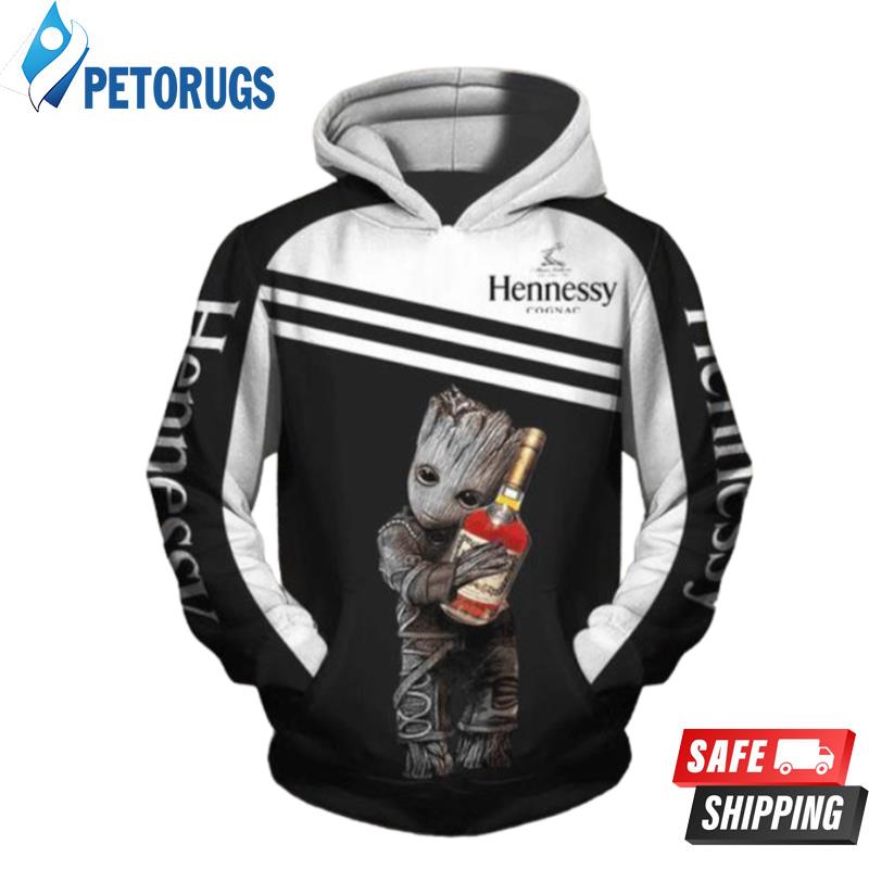 Groot Hennessy Cognacs 3D Hoodie