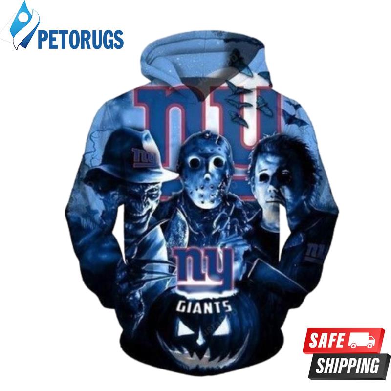 Halloween Horror Night New York Giants 3D Hoodie Peto Rugs