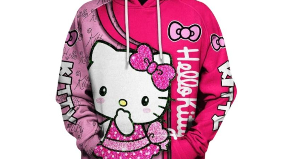 New York Giants Hello Kitty Hoodie -  Worldwide Shipping