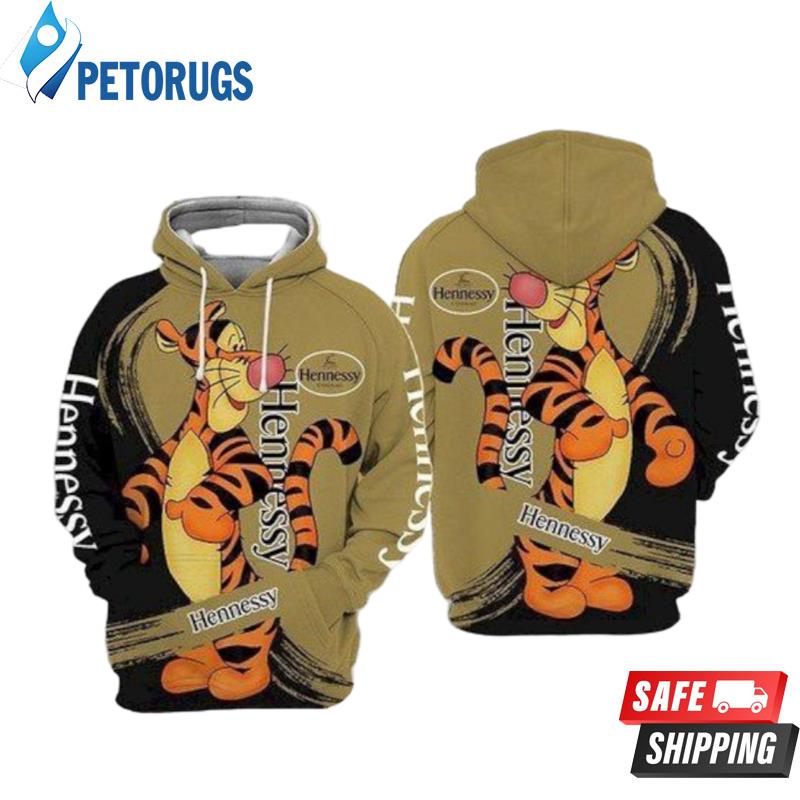 Hennessy Tiger 3D Hoodie