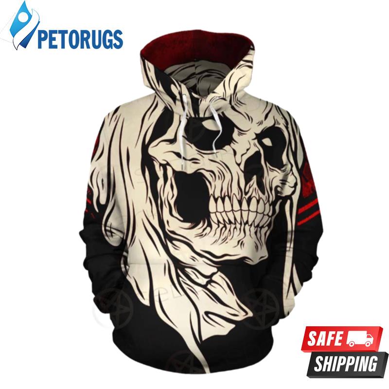 Horrible Skull 3D Hoodie