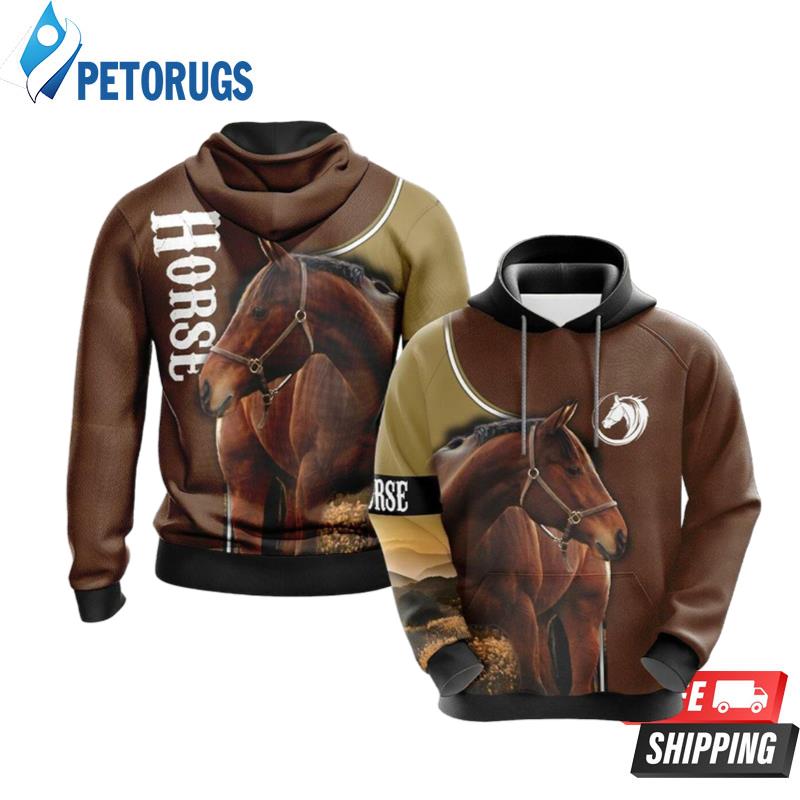 Horse New Style 2695 3D Hoodie