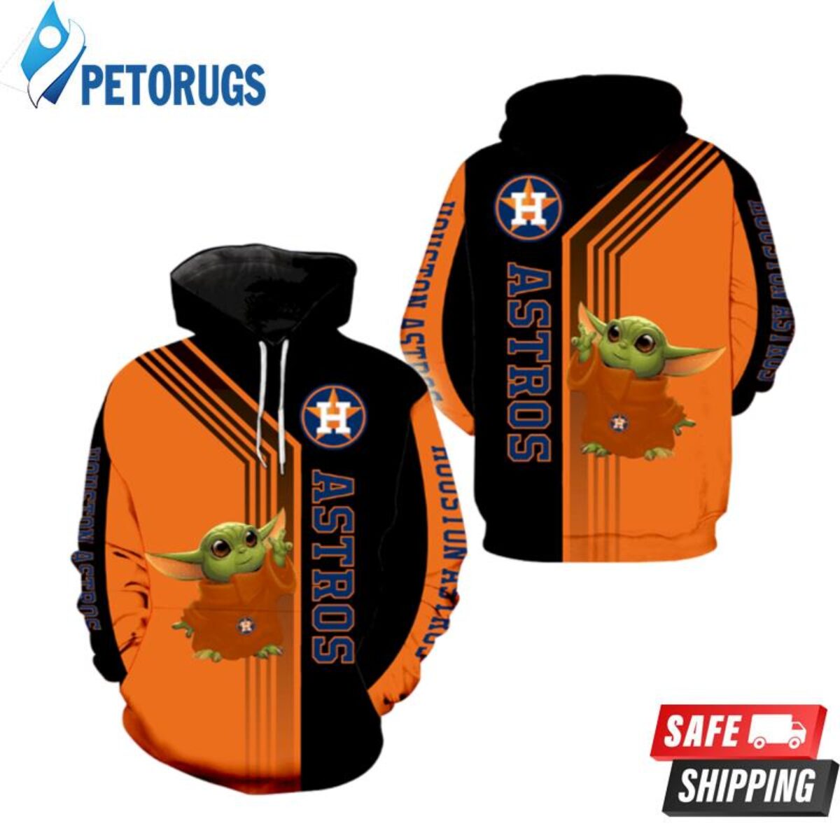 Personalized Houston Astros Custom Name 3D Hoodie - Peto Rugs