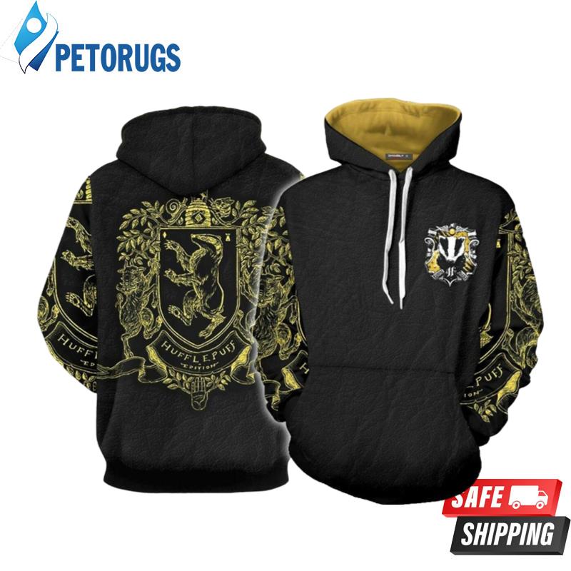 Hufflepuff Edition Harry Potter 119 3D Hoodie