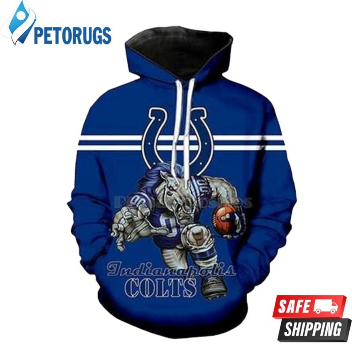 Indianapolis Colts Indianapolis Colts Nfl Indianapolis Colts Apparel 19461  3D Hoodie