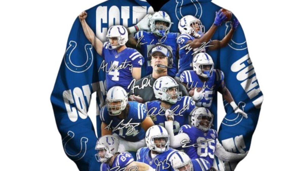 Indianapolis Colts Indianapolis Colts Nfl Indianapolis Colts Apparel 19461  3D Hoodie - Peto Rugs