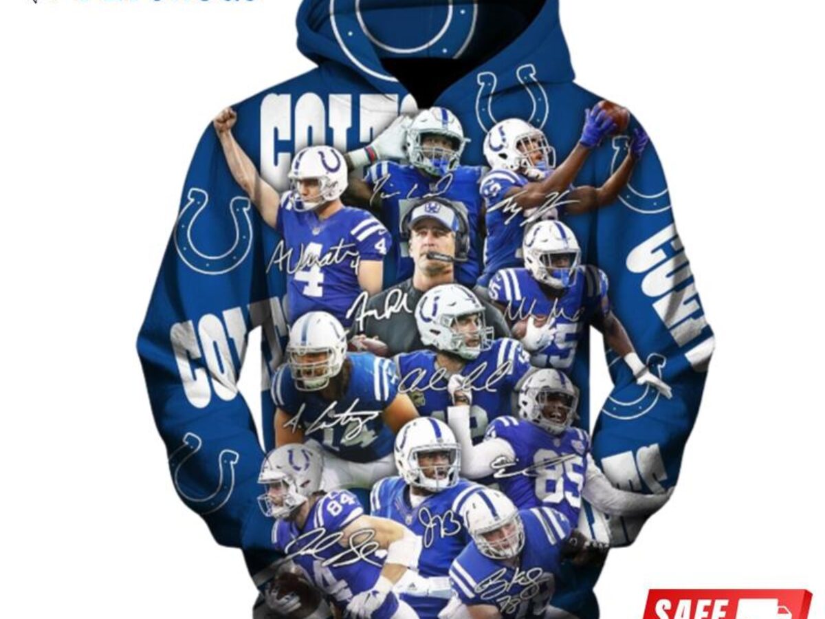 Oversized Hoodies NFL Indianapolis Colts Football Team 3D