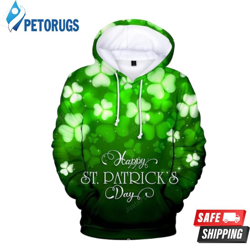 Irish Clothing Saint Patrick Day 3D Hoodie