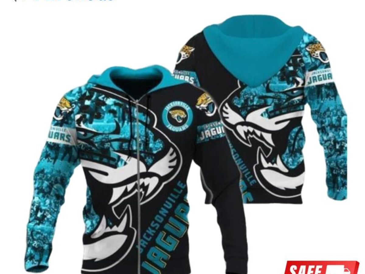 Merry Christmas Season 2023 Jacksonville Jaguars 3D Hoodie