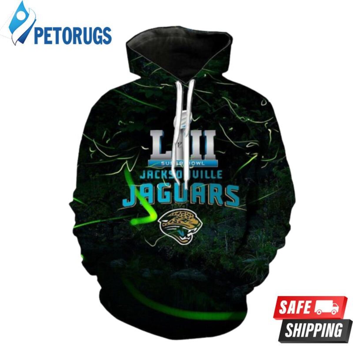 Jacksonville Jaguars Jacksonville Jaguars Nfl Jacksonville Jaguars Apparel  19444 3D Hoodie - Peto Rugs