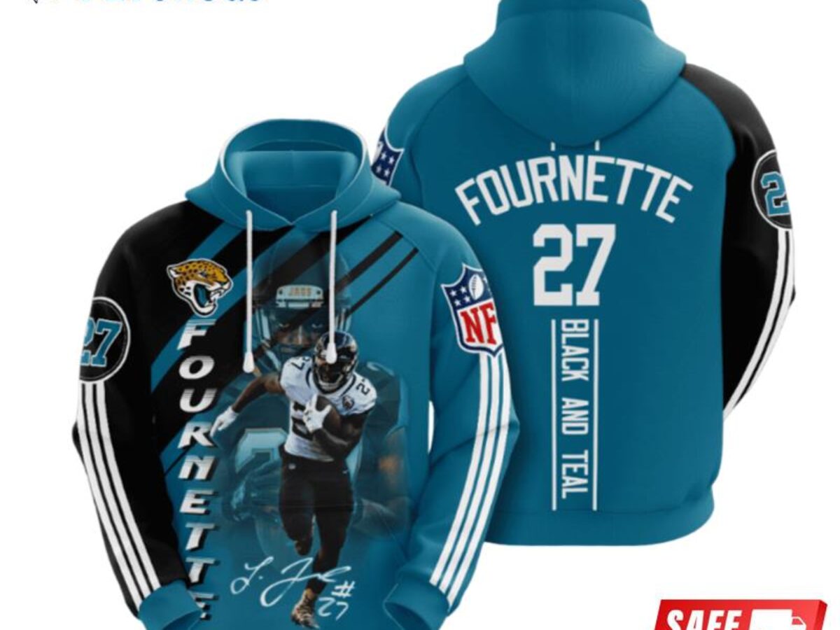 NFL Jaguar 27 Leonard Fournette Size Small Jersey