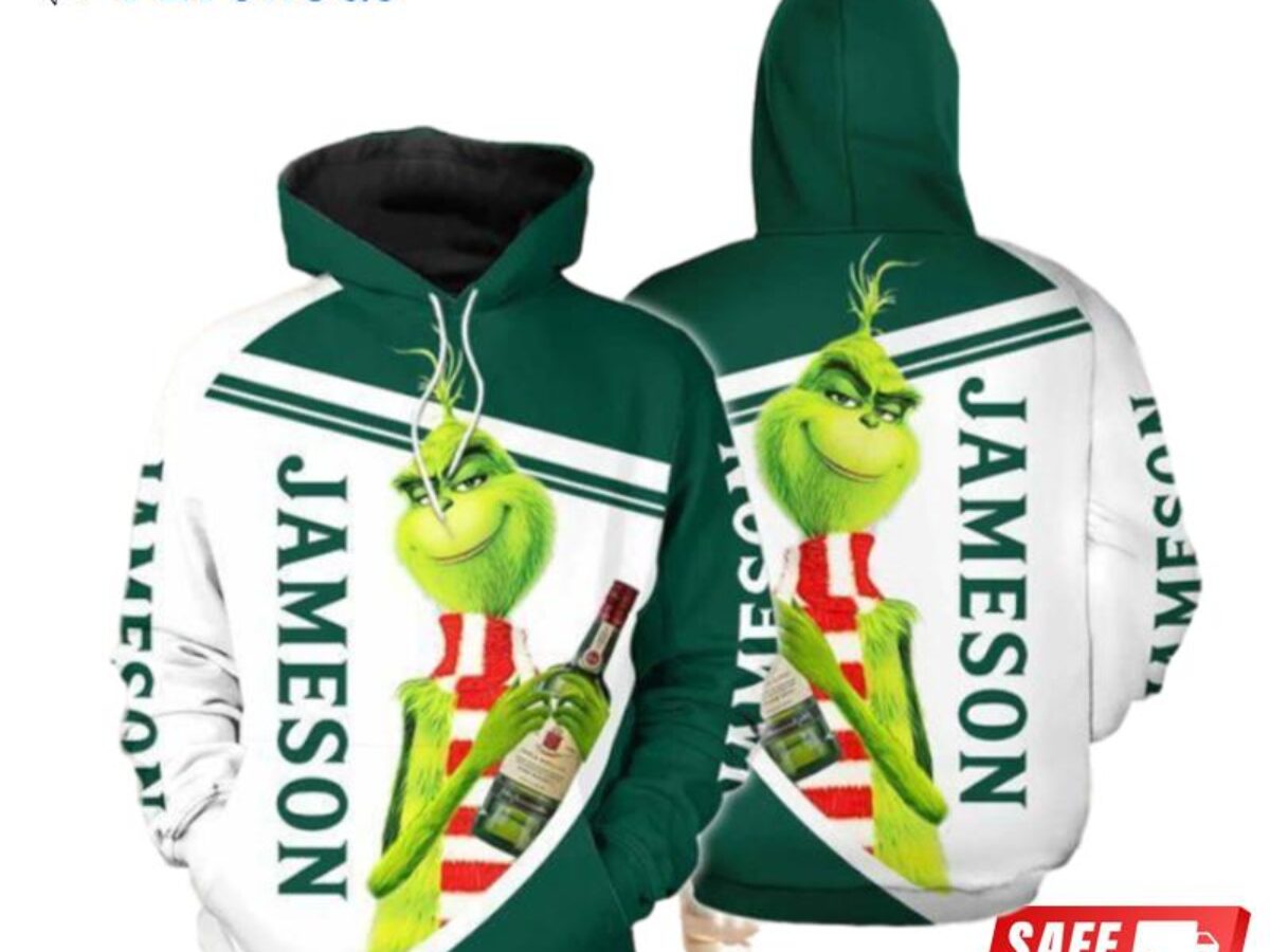 Grinch 2024 3d hoodie