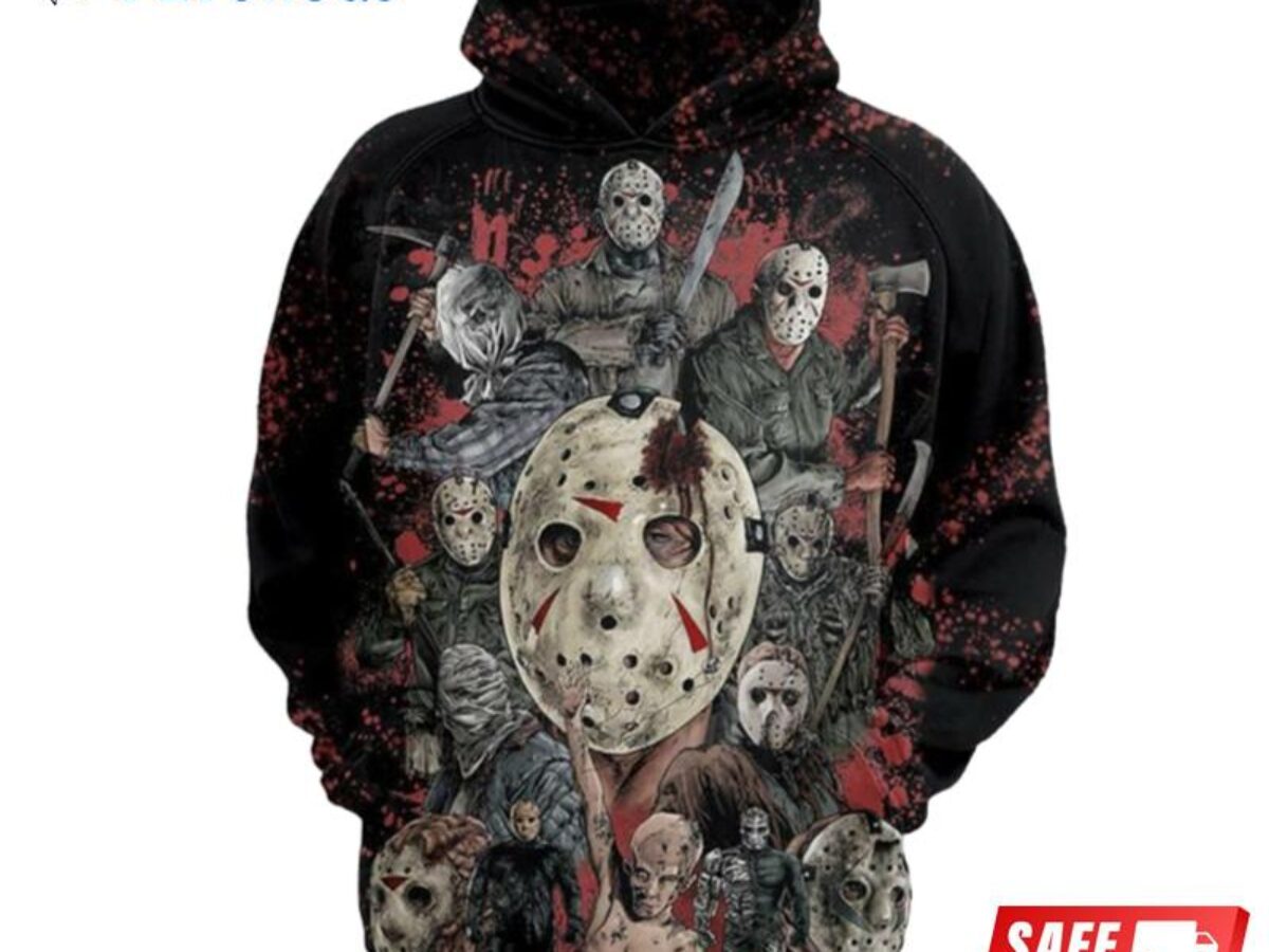 Dallas Cowboys Jason Voorhees Halloween Gift 3D Hoodie