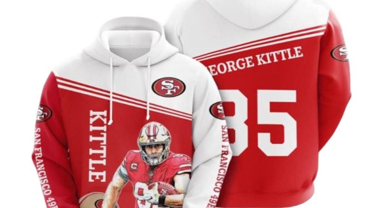 George Kittle San Francisco 49Ers Men And Women San Francisco 49Ers 3D  Hoodie - Peto Rugs