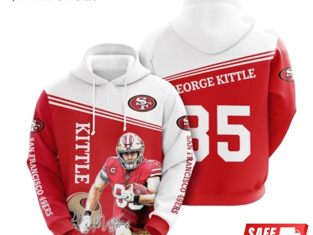 George Kittle San Francisco 49Ers Men And Women San Francisco 49Ers 3D  Hoodie - Peto Rugs